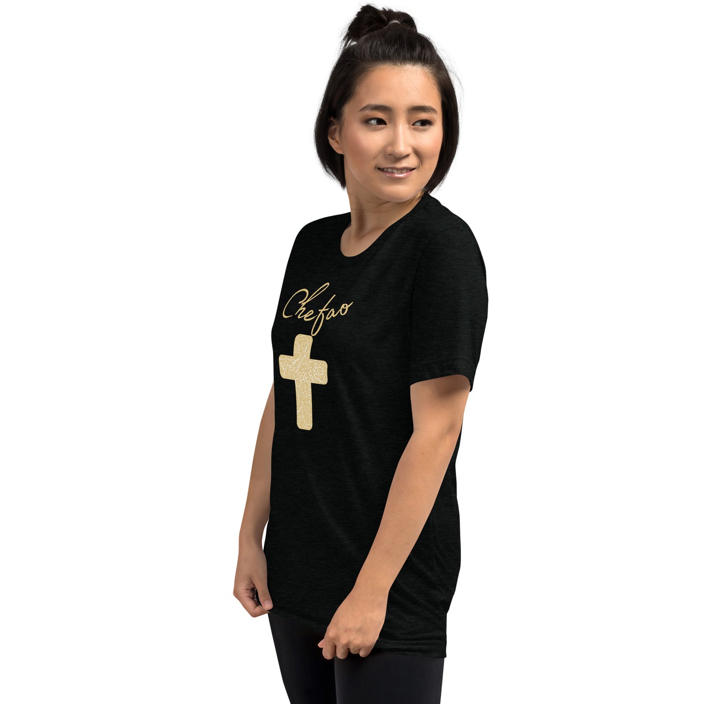 Chefao Cross I Tan, Short sleeve t-shirt