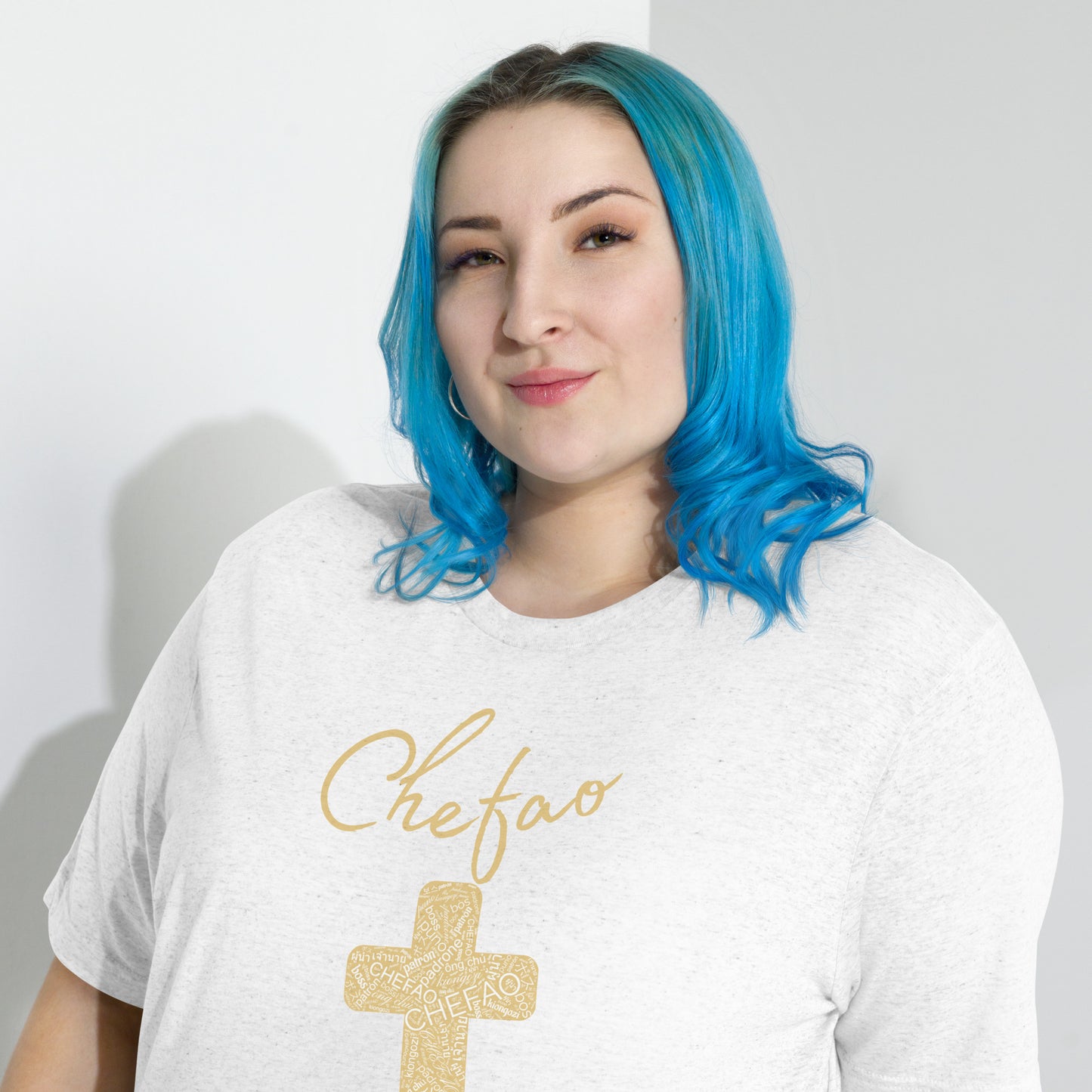 Chefao Cross I Tan, Short sleeve t-shirt