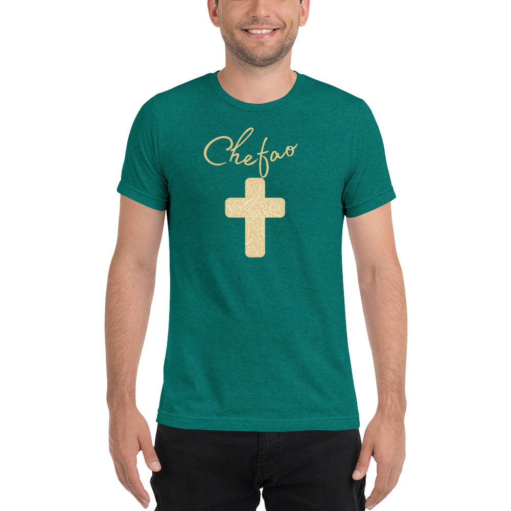 Chefao Cross I Tan, Short sleeve t-shirt