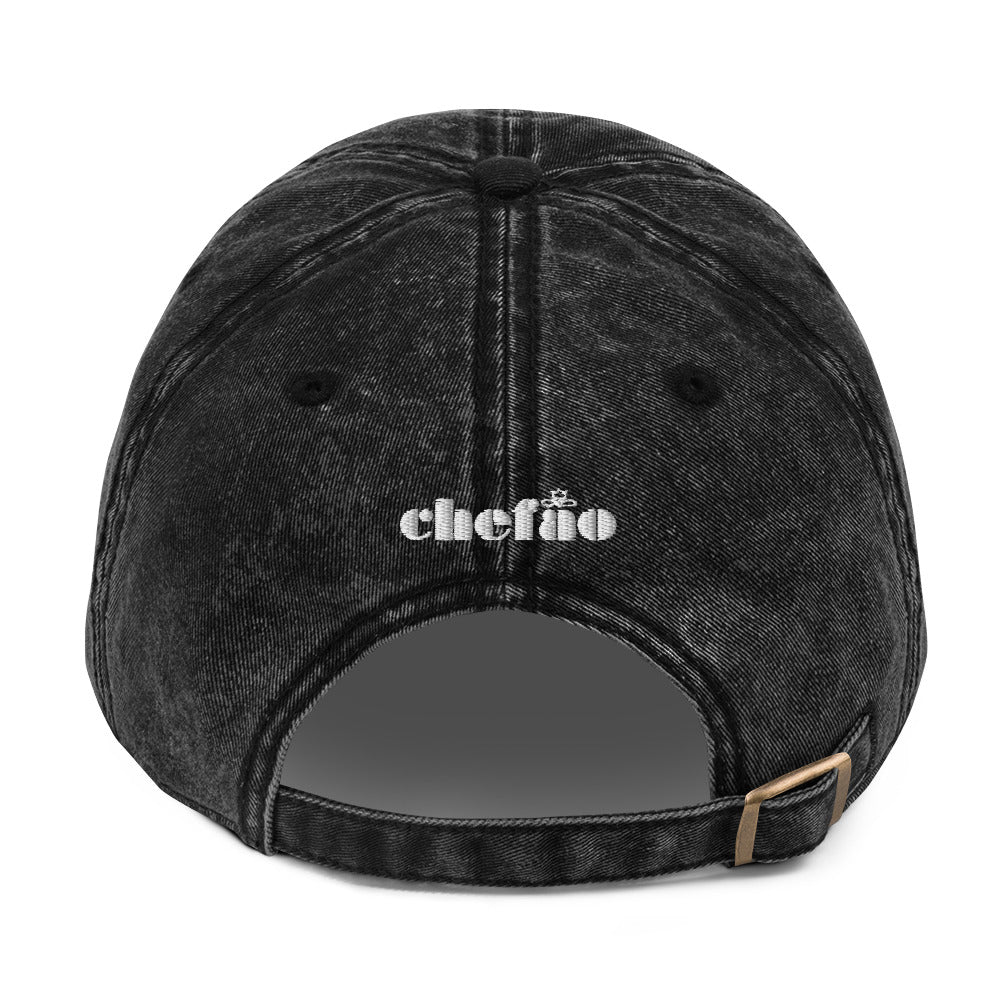 Chefao Queen I, Vintage Cotton Twill Cap