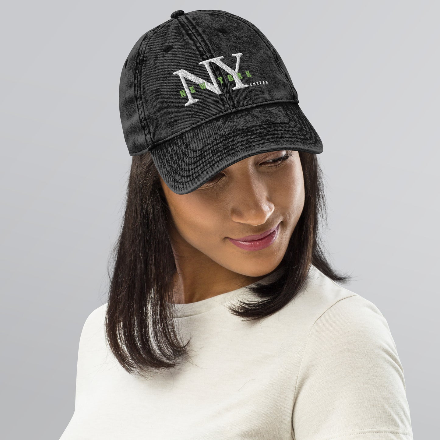 Chefao New York I, Vintage Cotton Twill Cap