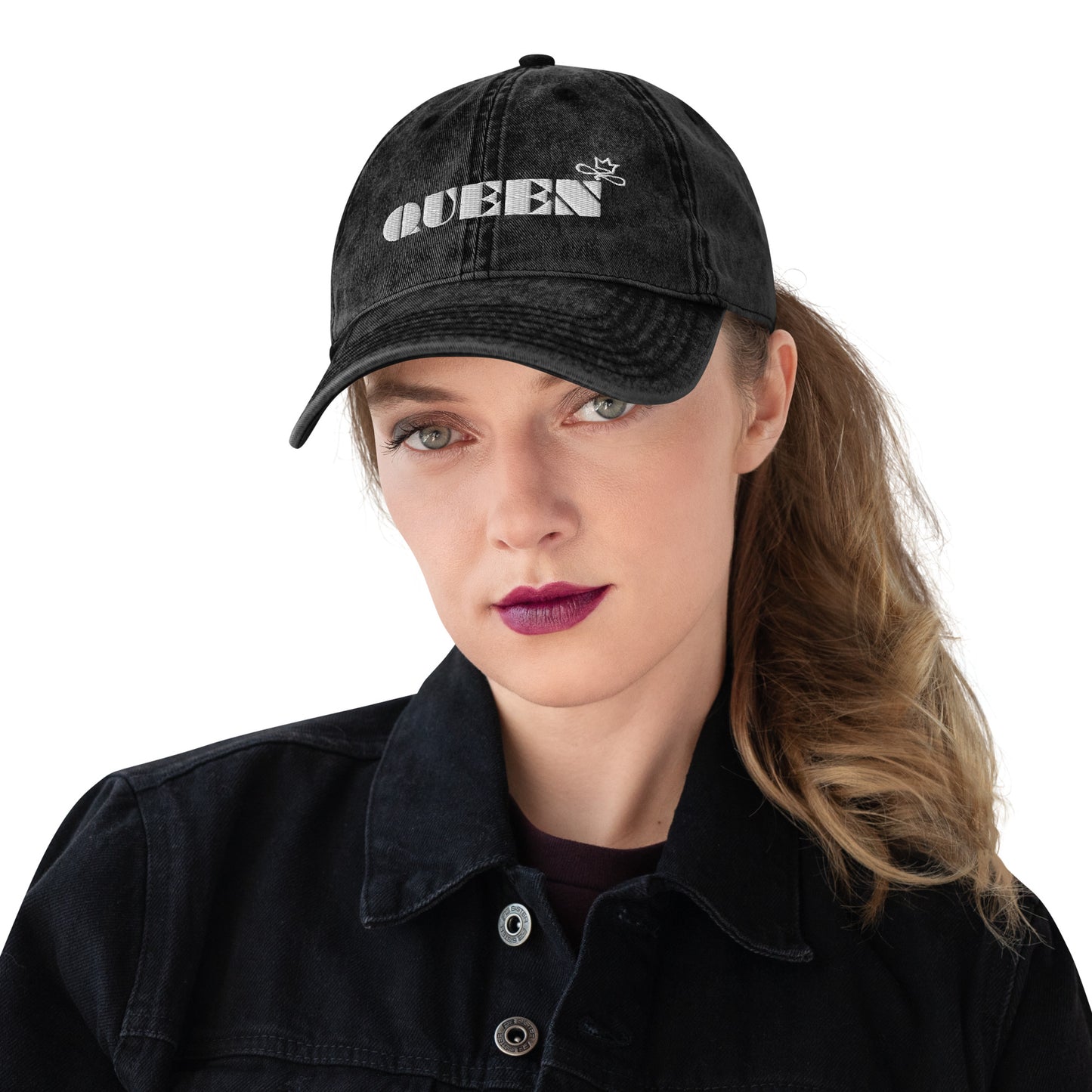 Chefao Queen I, Vintage Cotton Twill Cap