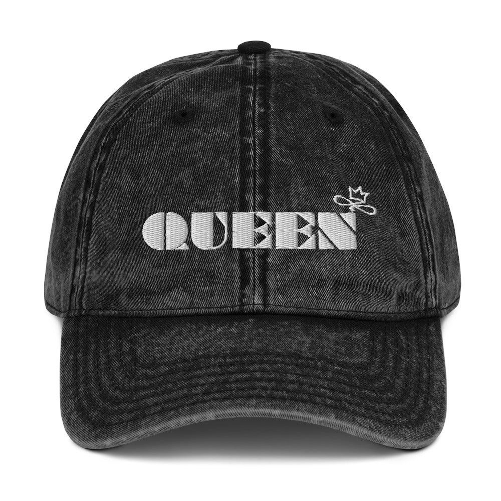 Chefao Queen I, Vintage Cotton Twill Cap