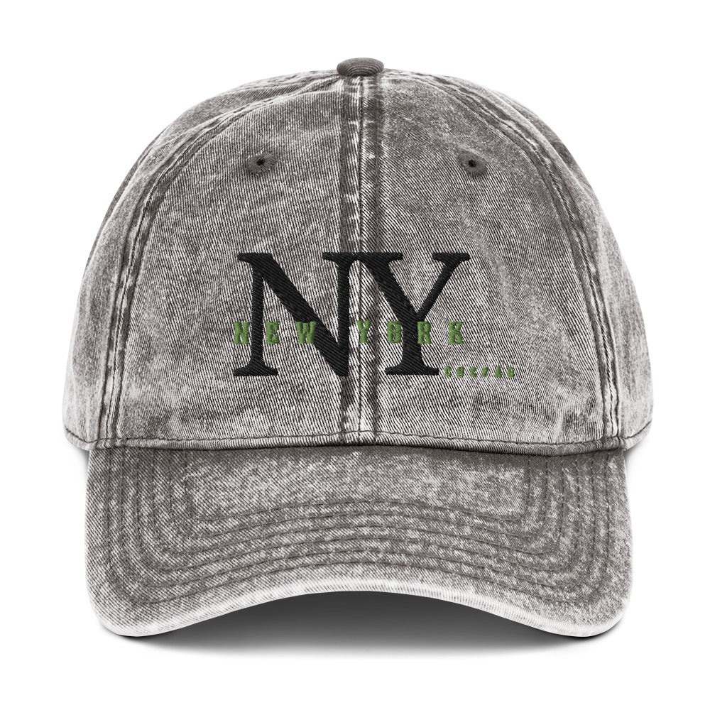 Chefao New York I, Vintage Cotton Twill Cap