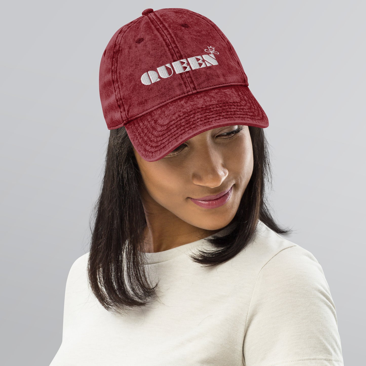 Chefao Queen I, Vintage Cotton Twill Cap