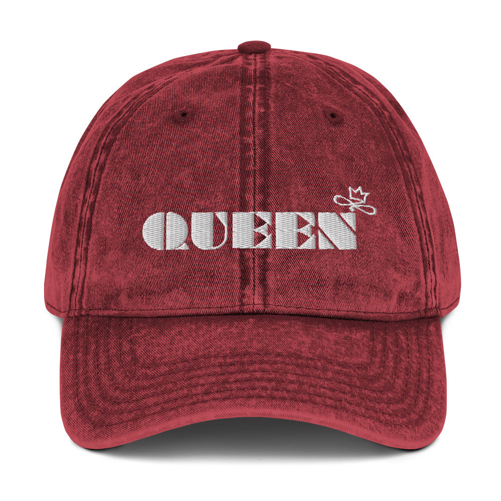 Chefao Queen I, Vintage Cotton Twill Cap