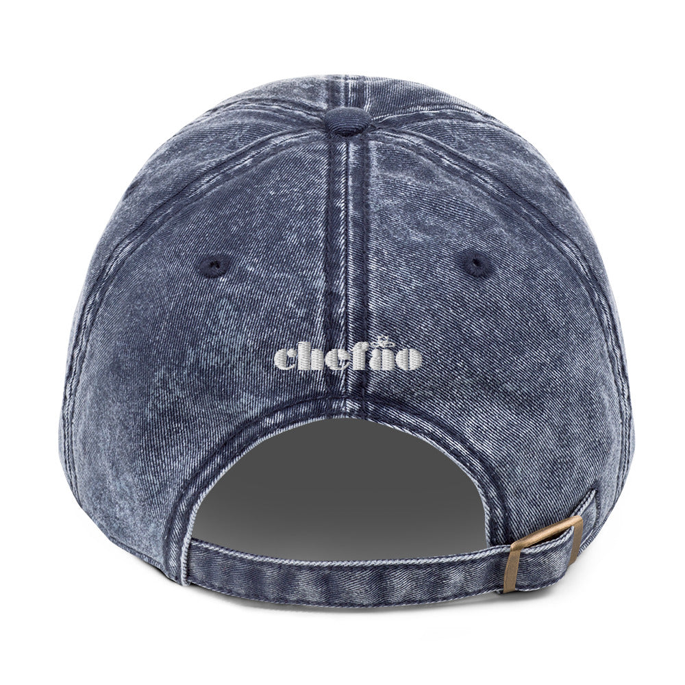 Chefao Queen I, Vintage Cotton Twill Cap
