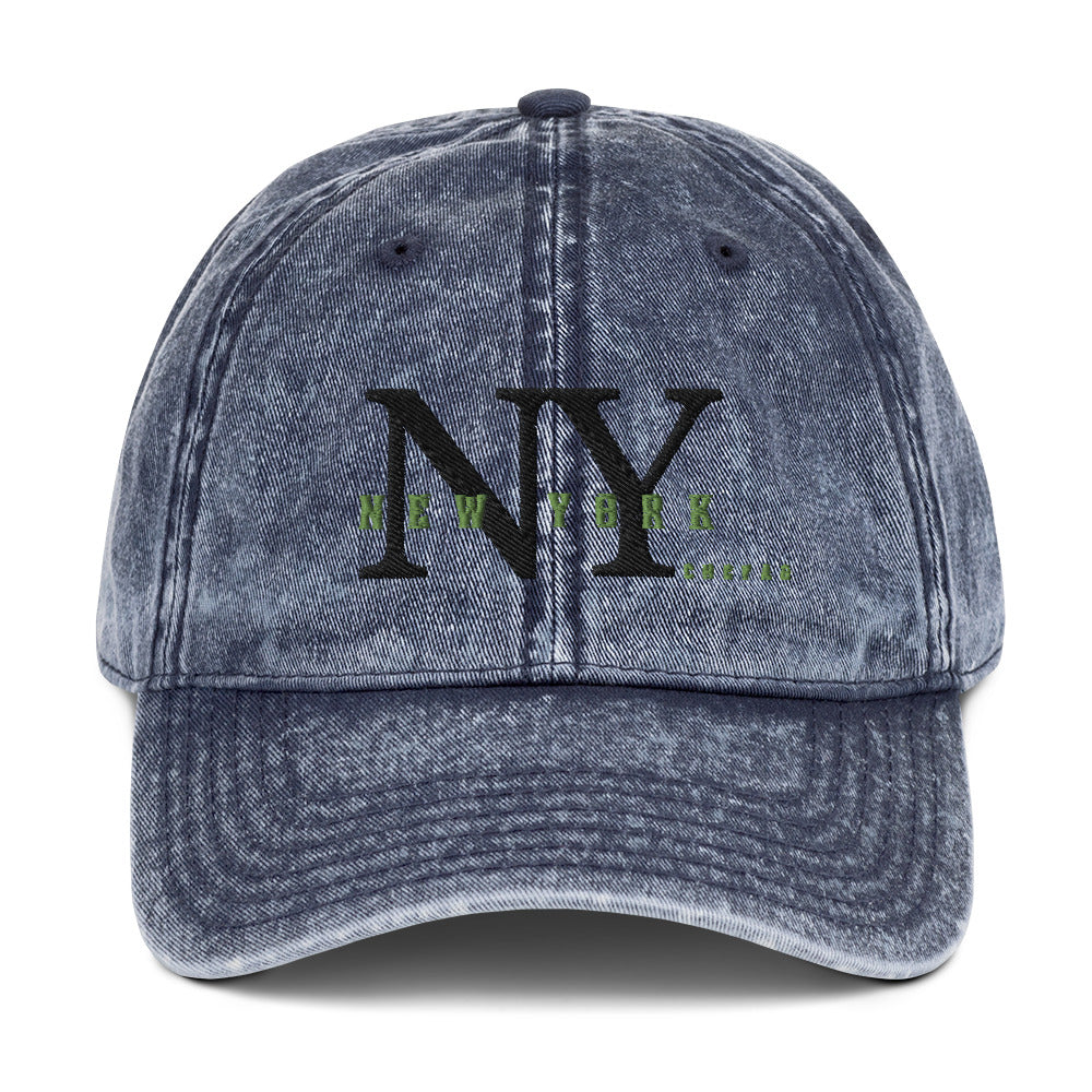 Chefao New York I, Vintage Cotton Twill Cap