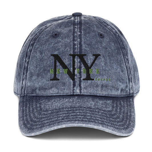 Chefao New York I, Vintage Cotton Twill Cap