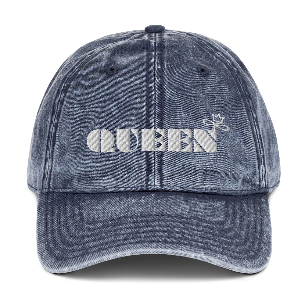 Chefao Queen I, Vintage Cotton Twill Cap