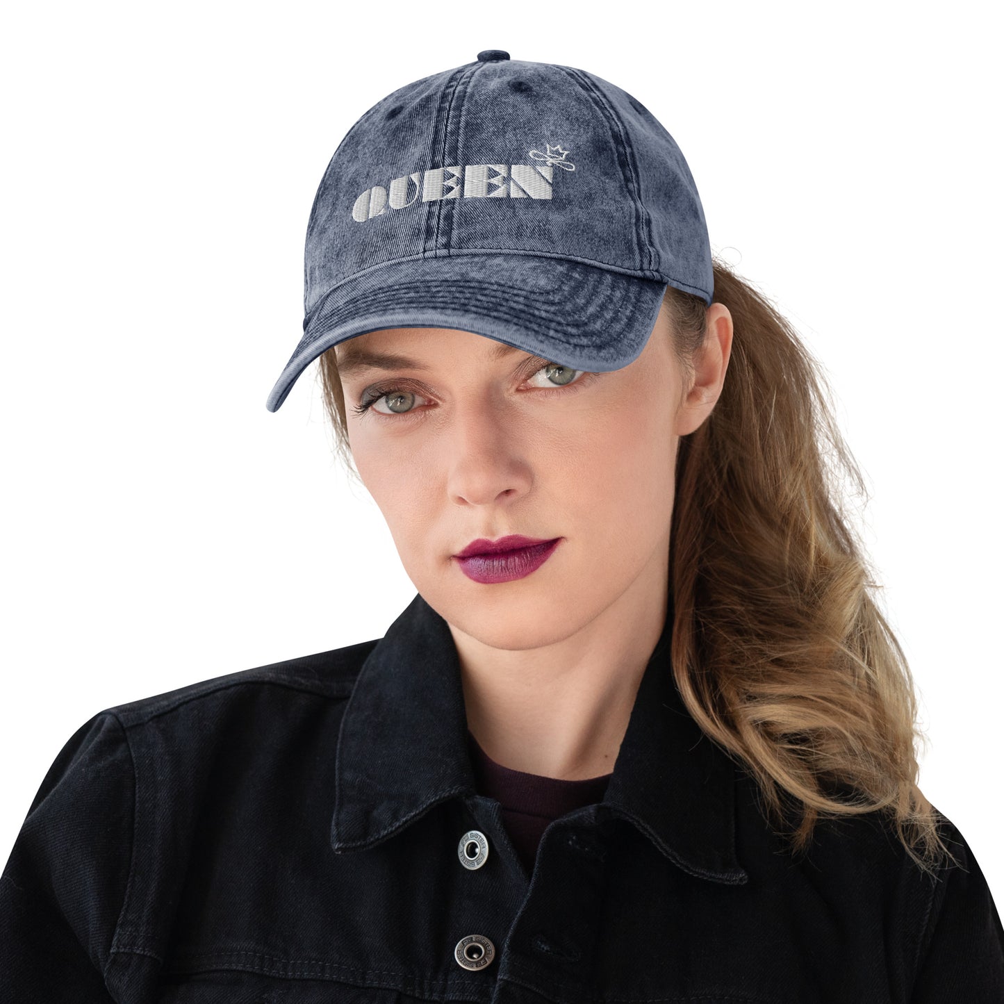 Chefao Queen I, Vintage Cotton Twill Cap