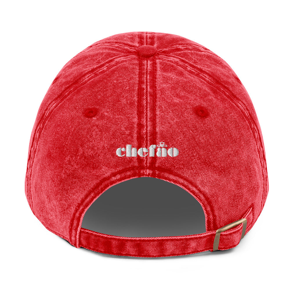 Chefao Queen I, Vintage Cotton Twill Cap