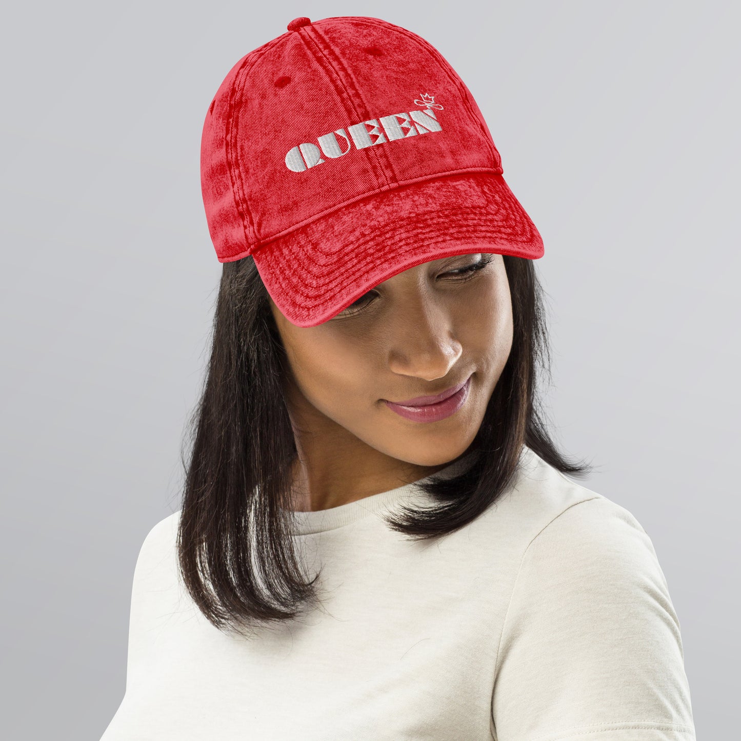 Chefao Queen I, Vintage Cotton Twill Cap