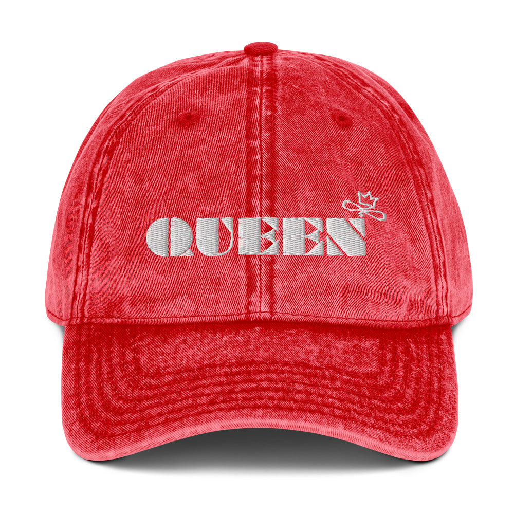 Chefao Queen I, Vintage Cotton Twill Cap