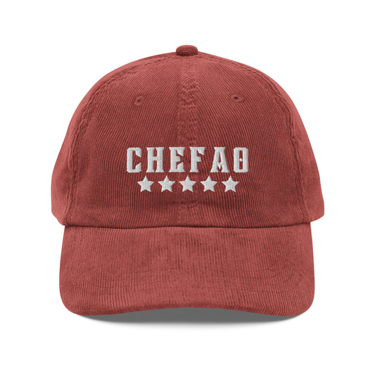 Chefao Stars II, Vintage Corduroy Cap