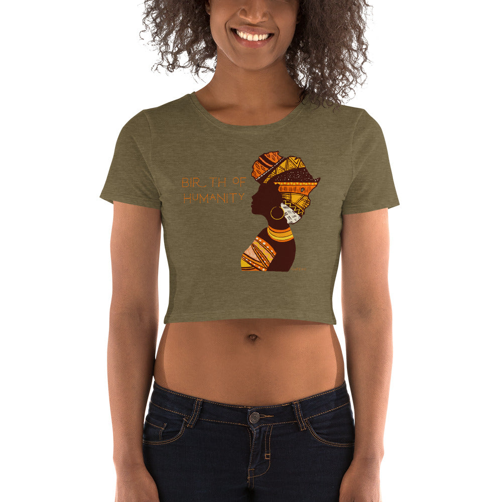 Birth of Humanity™ I, Women’s Crop Tee
