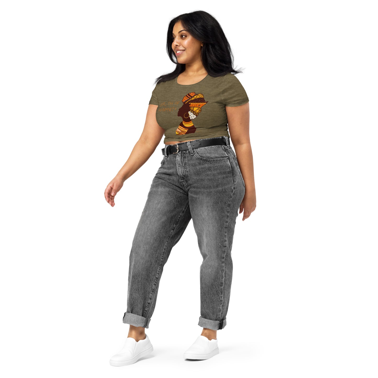Birth of Humanity™ I, Women’s Crop Tee
