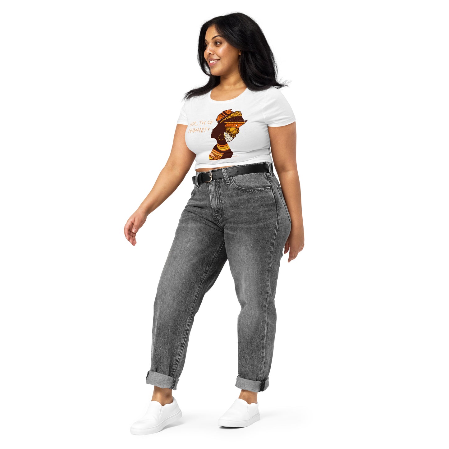 Birth of Humanity™ I, Women’s Crop Tee