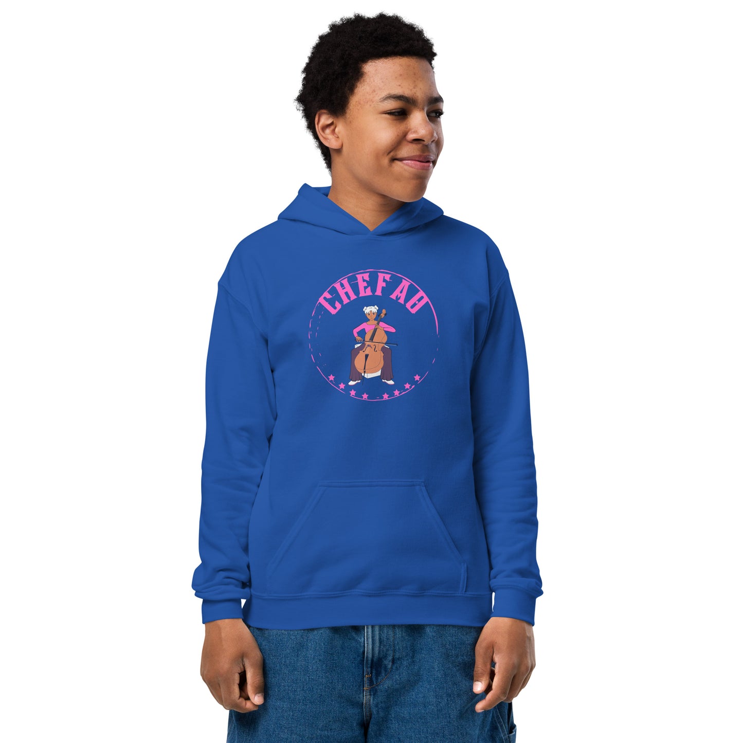 Chefao Cello II, Youth heavy blend hoodie