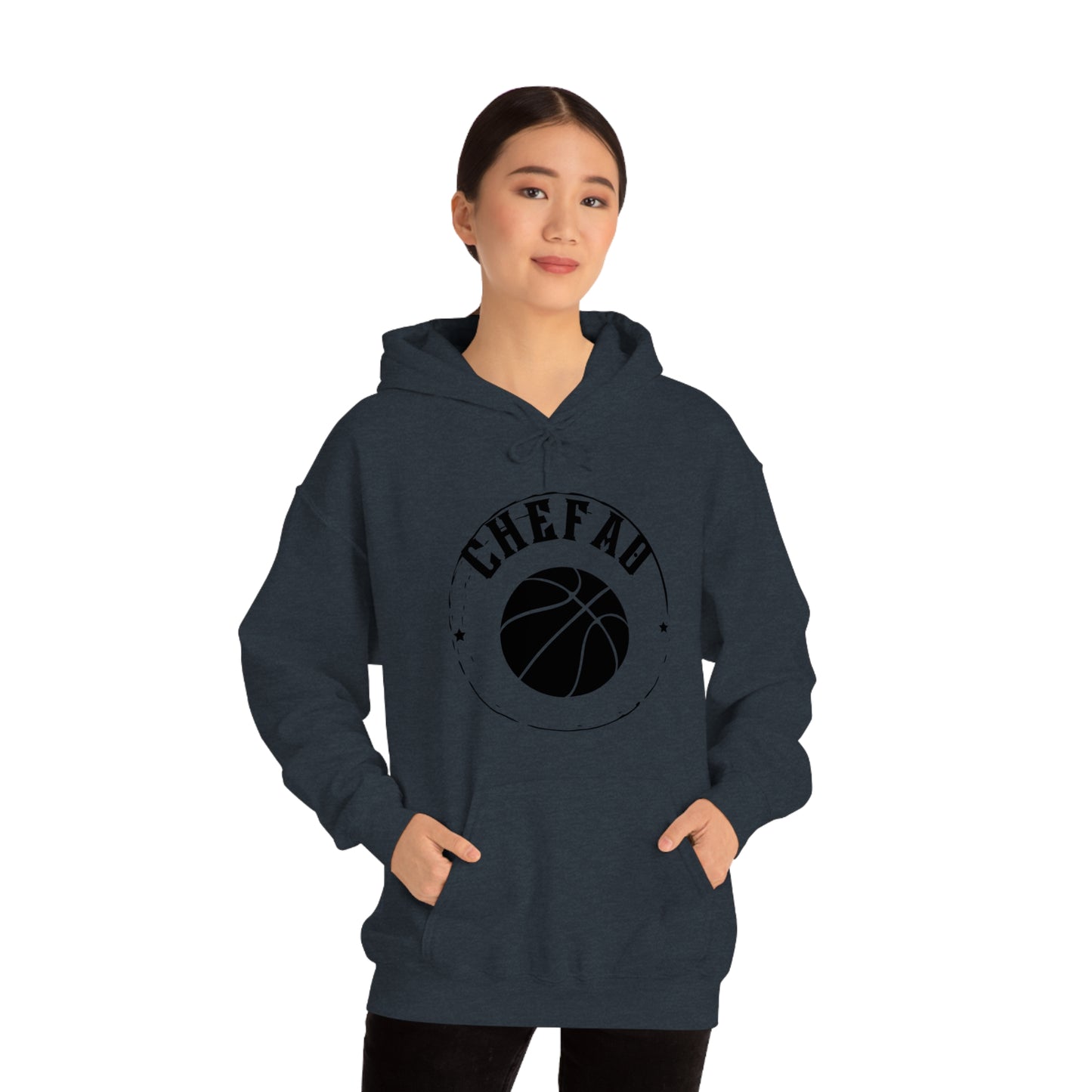 Chefao Basketball IV, Unisex Heavy Blend Hooded Sweatshirt