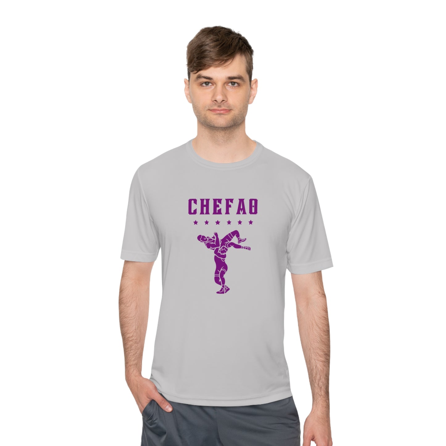 Chefao Wrestling The Nick Edition I, Unisex Moisture Wicking Tee