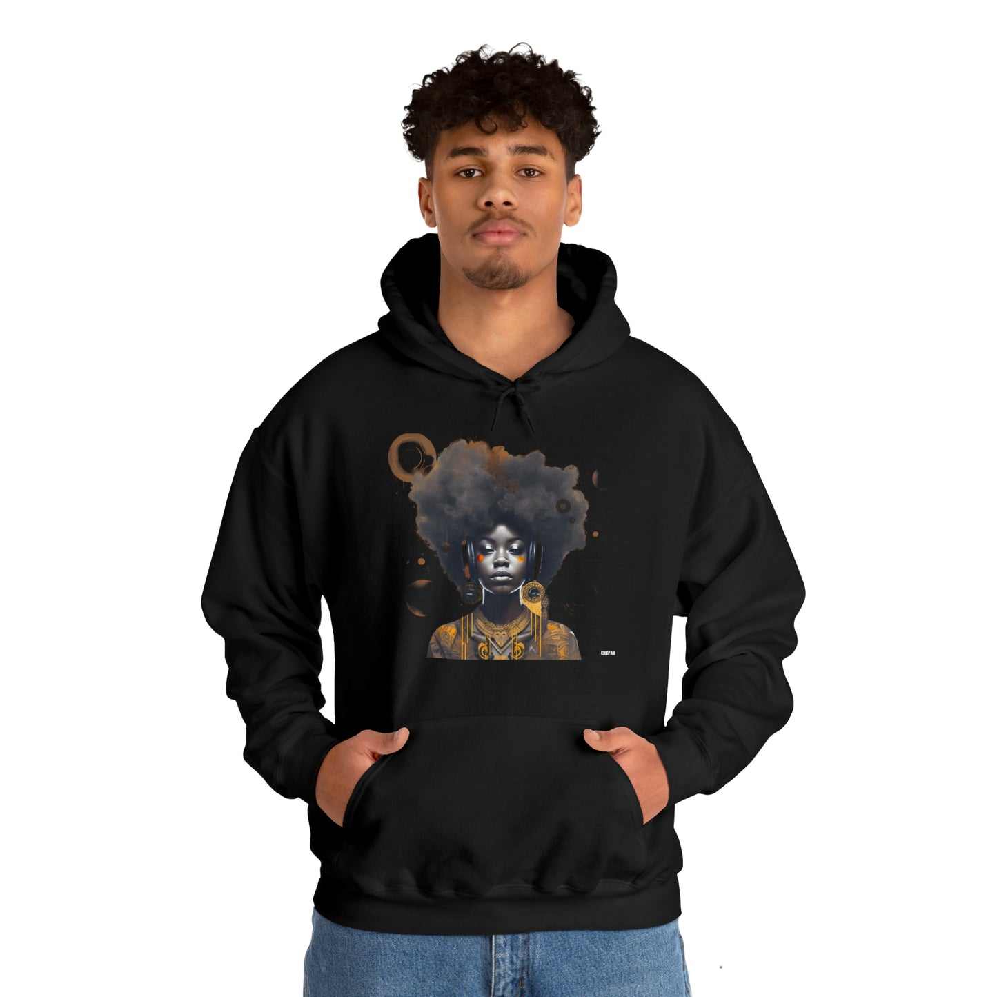 Golden Girl, Unisex Heavy Blend Hooded Sweatshirt