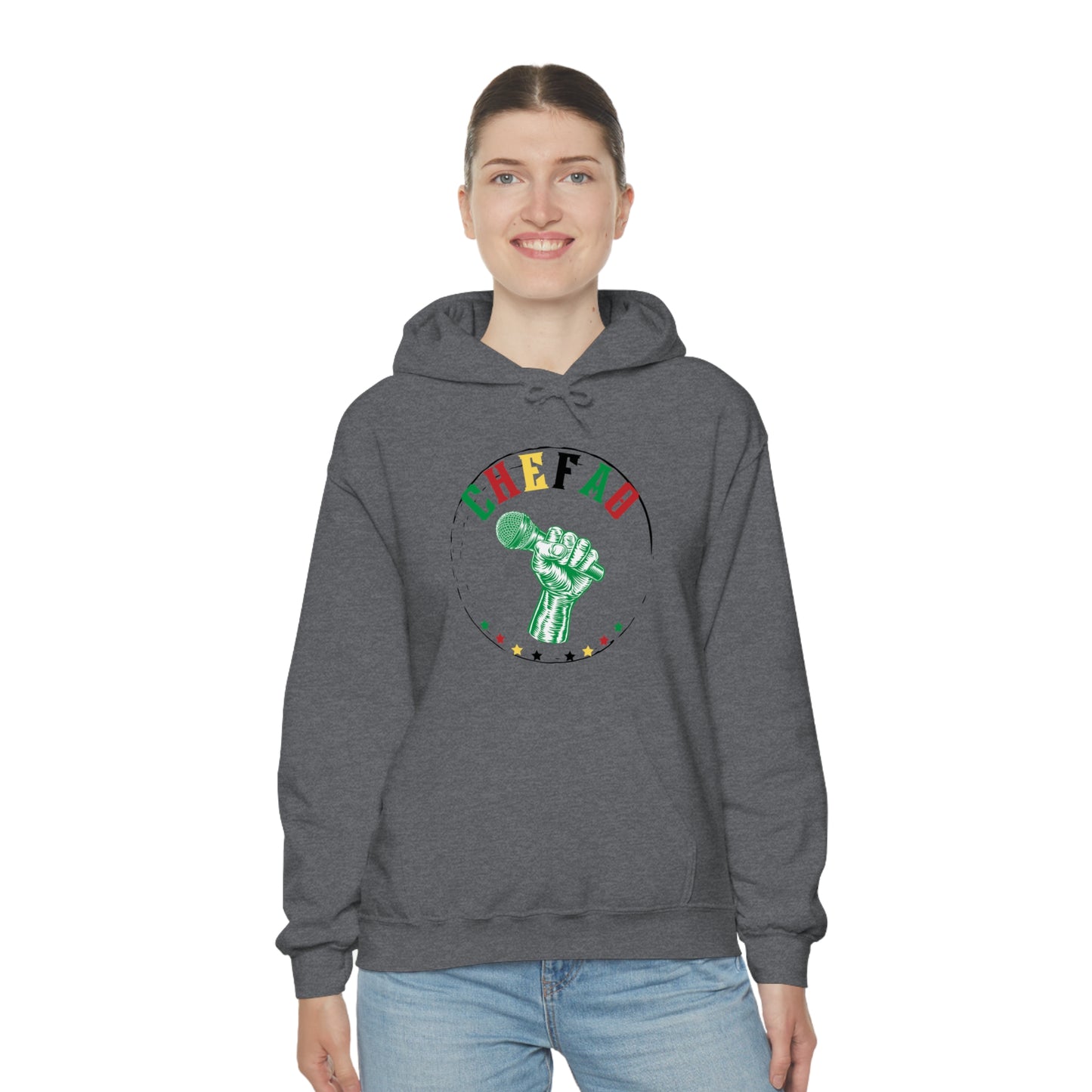 Chefao Voice II, Unisex Heavy Blend Hooded Sweatshirt