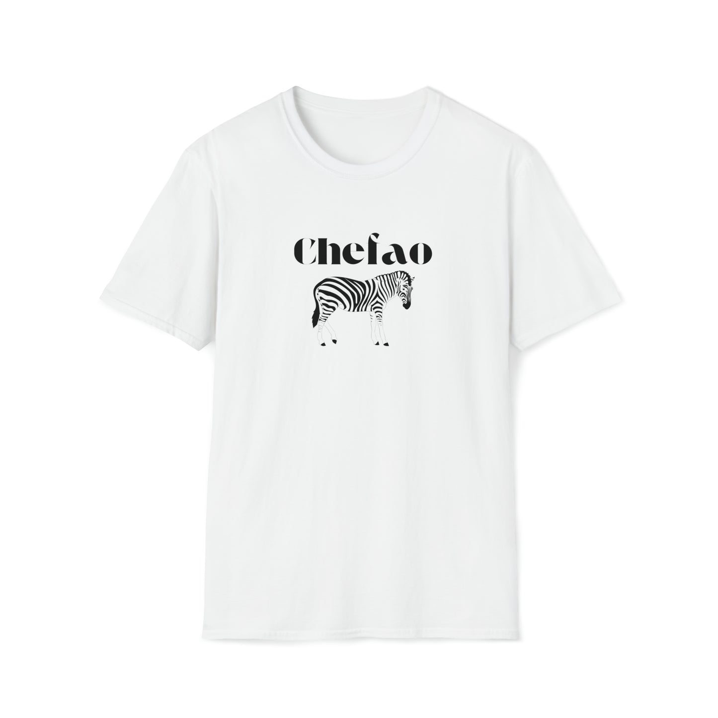 Chefao Zebra II, Unisex Softstyle T-Shirt