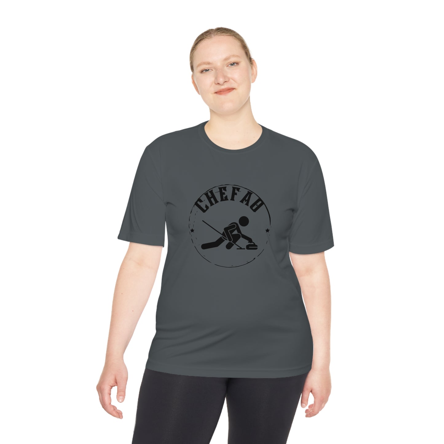 Chefao Curling I, Unisex Moisture Wicking Tee