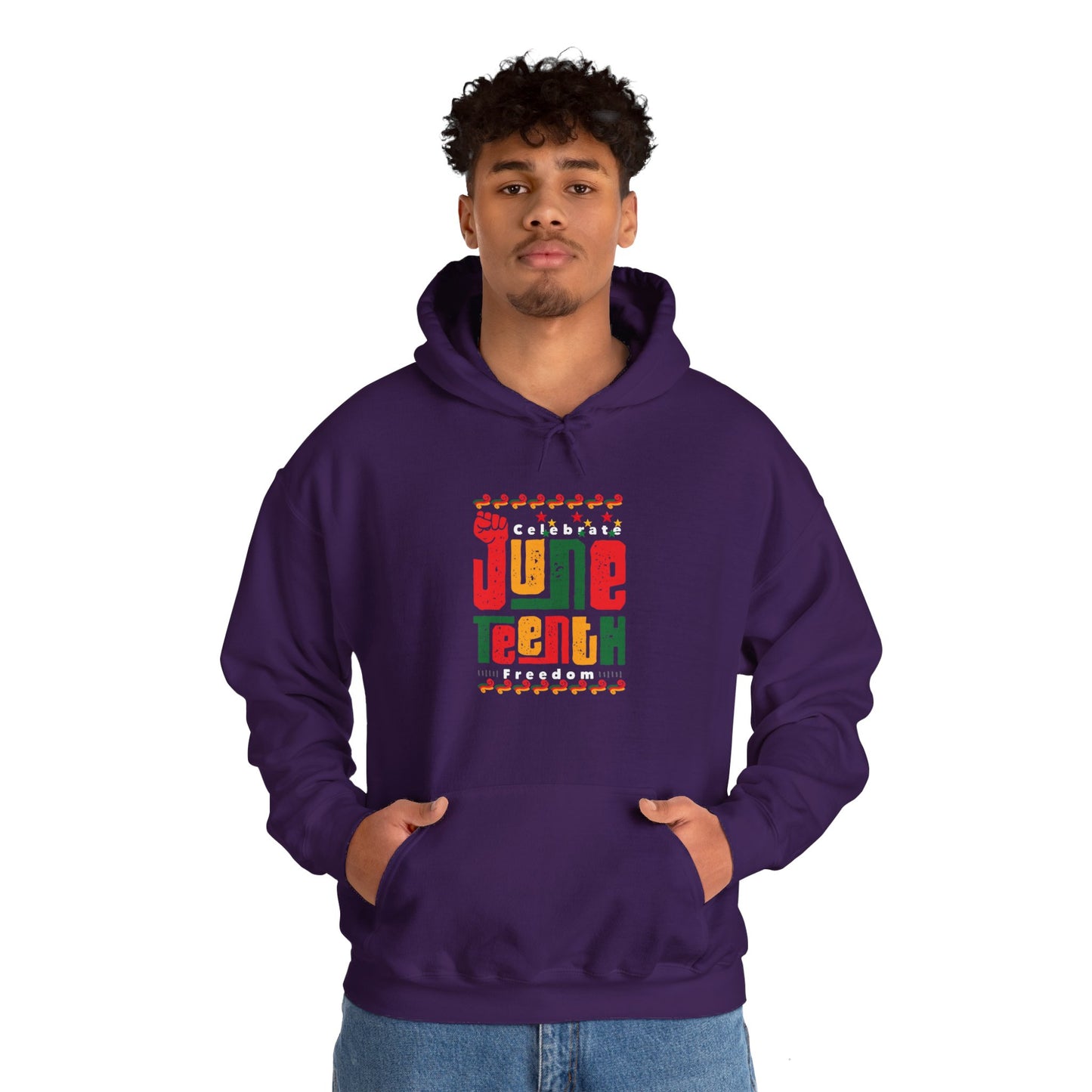 Juneteenth VI, Unisex Heavy Blend™ Hooded Sweatshirt