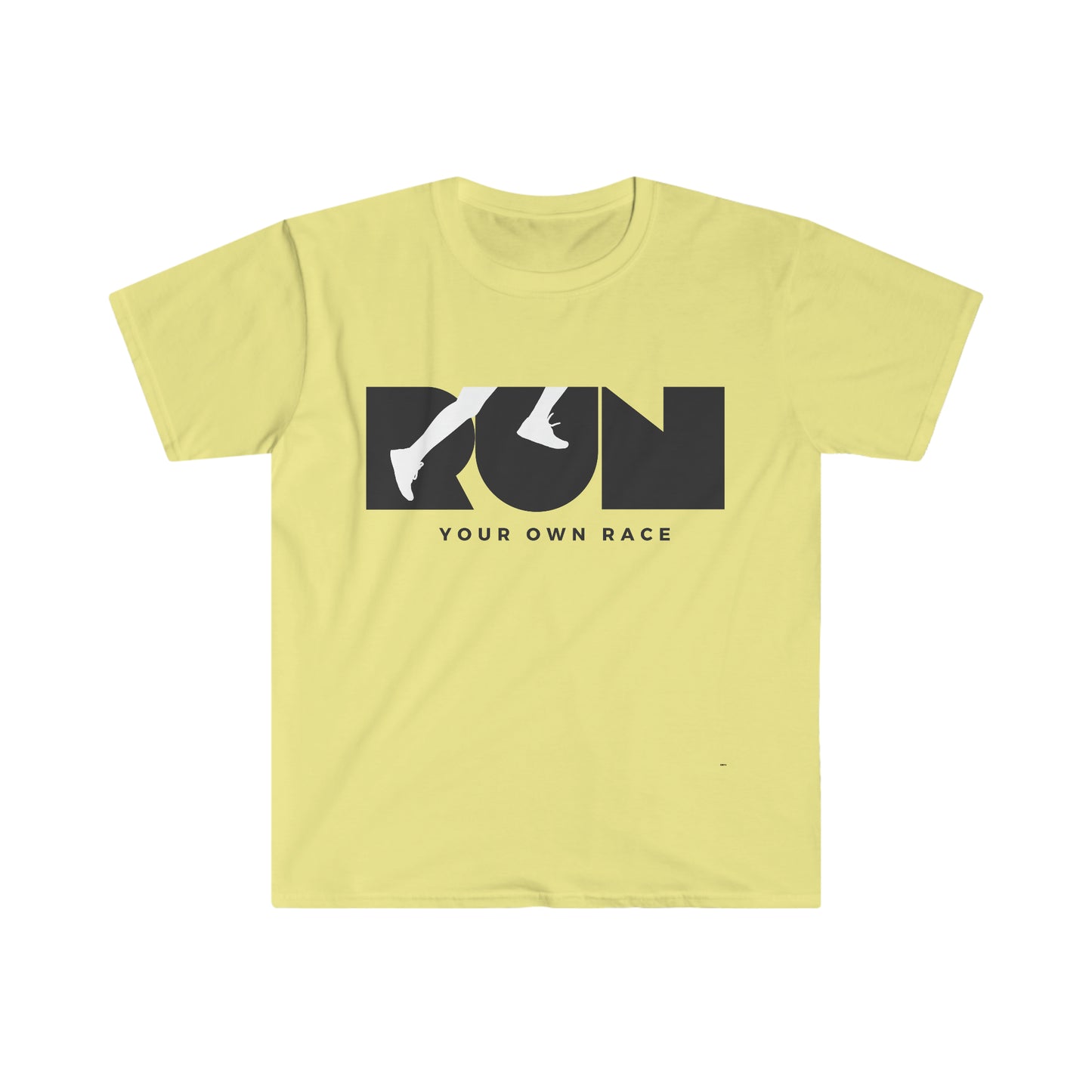 Run Your Own Race, Unisex Softstyle T-Shirt