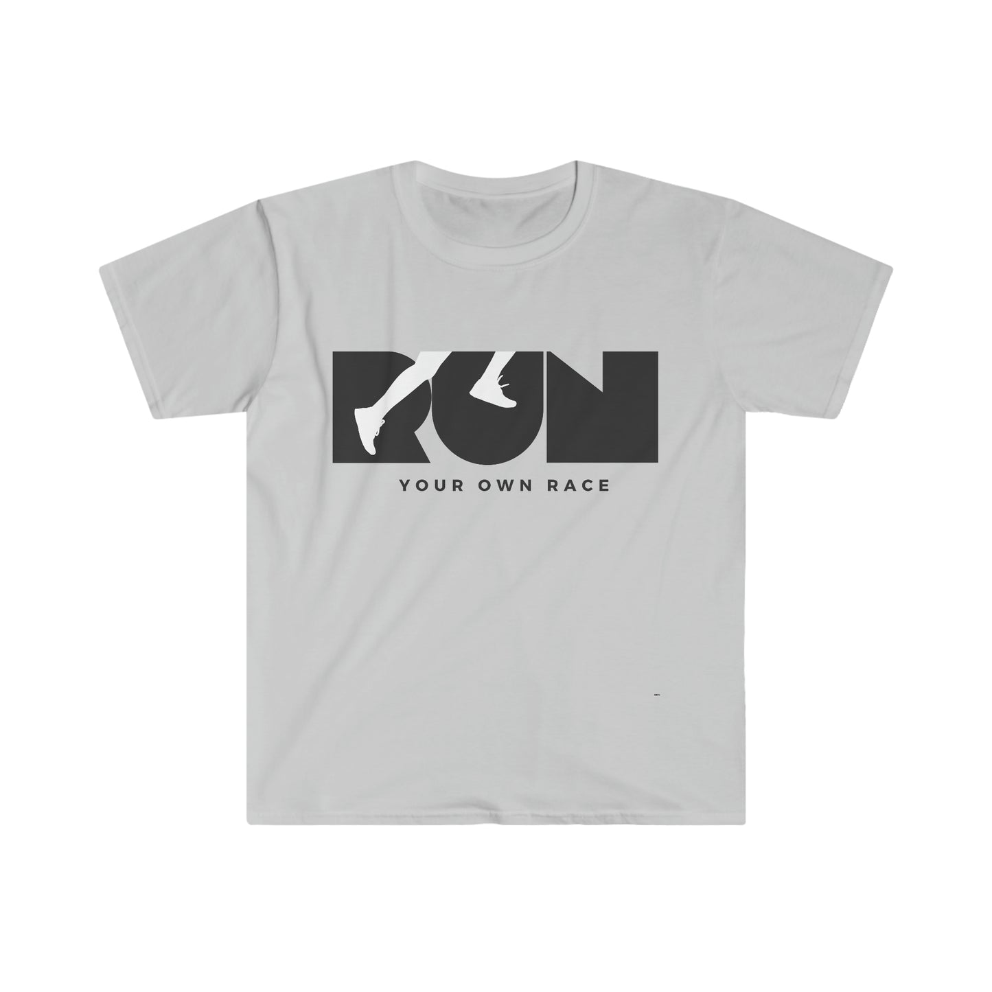 Run Your Own Race, Unisex Softstyle T-Shirt