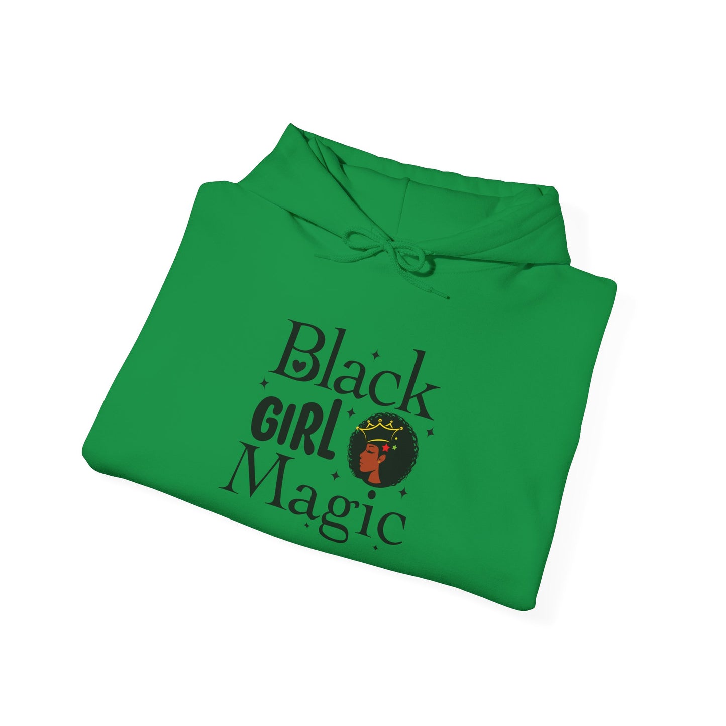 Chefao Black Girl Magic I , Unisex Heavy Blend™ Hooded Sweatshirt