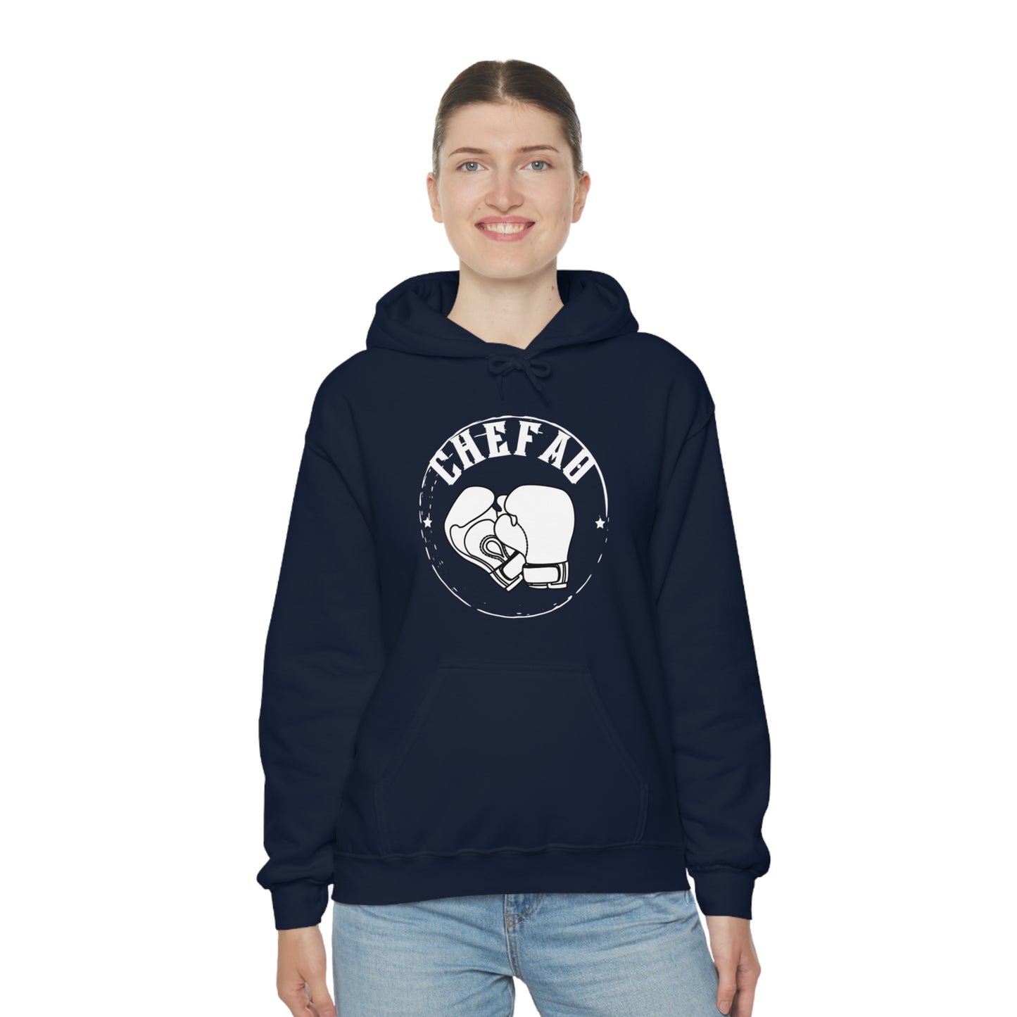 Chefao Boxing I, Unisex Heavy Blend Hooded Sweatshirt