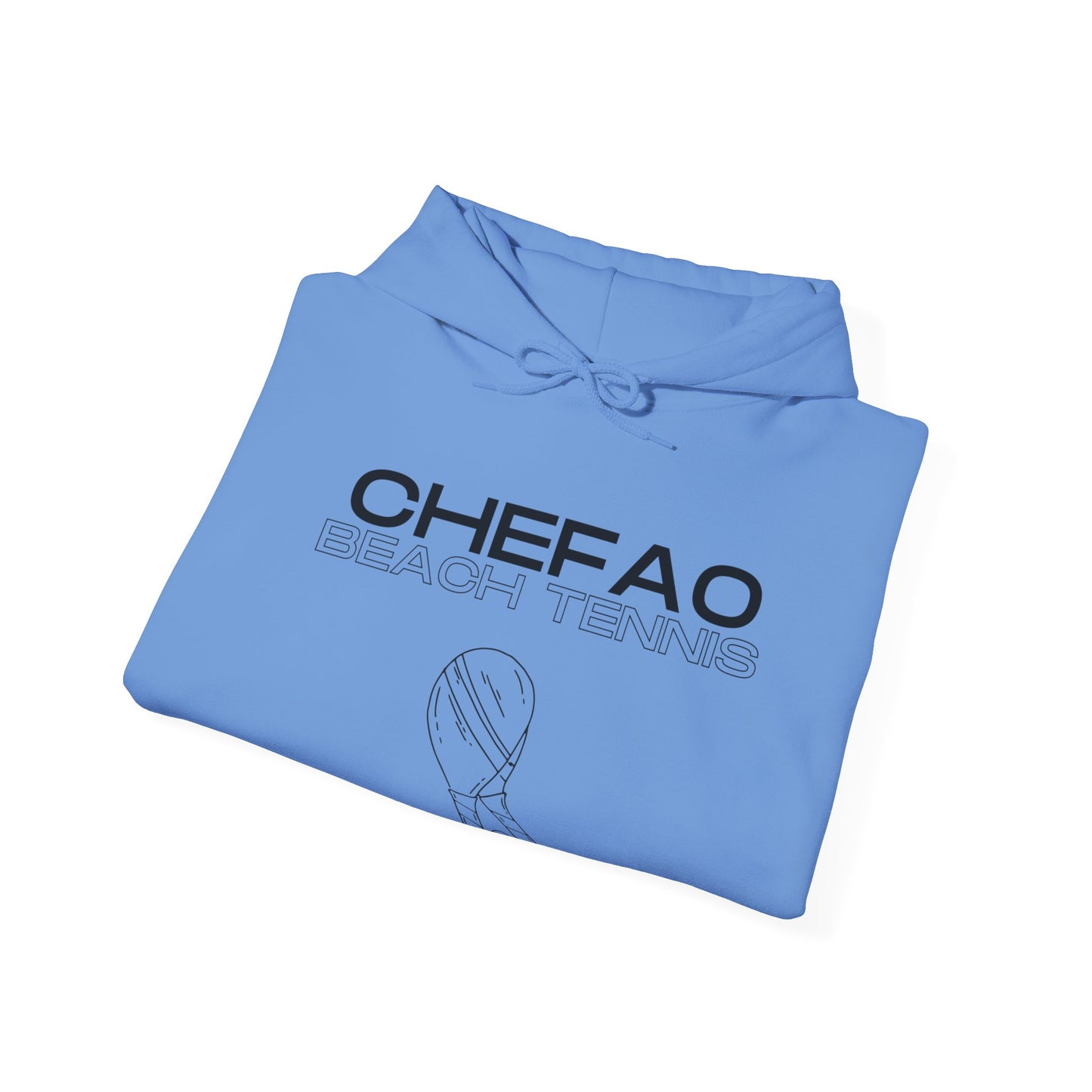 Chefao Beach Tennis I, Unisex Heavy Blend™ Hooded Sweatshirt