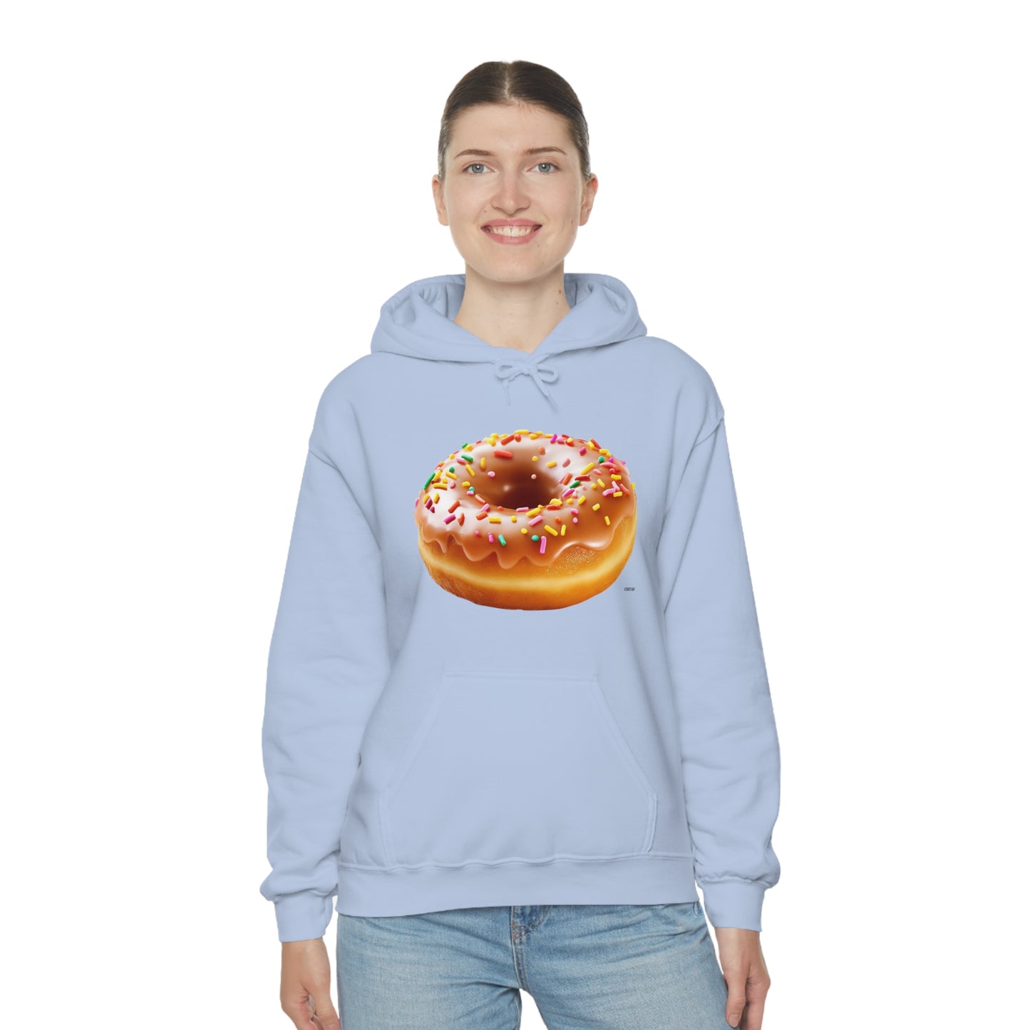 Sprinkled Donut, Unisex Heavy Blend Hooded Sweatshirt