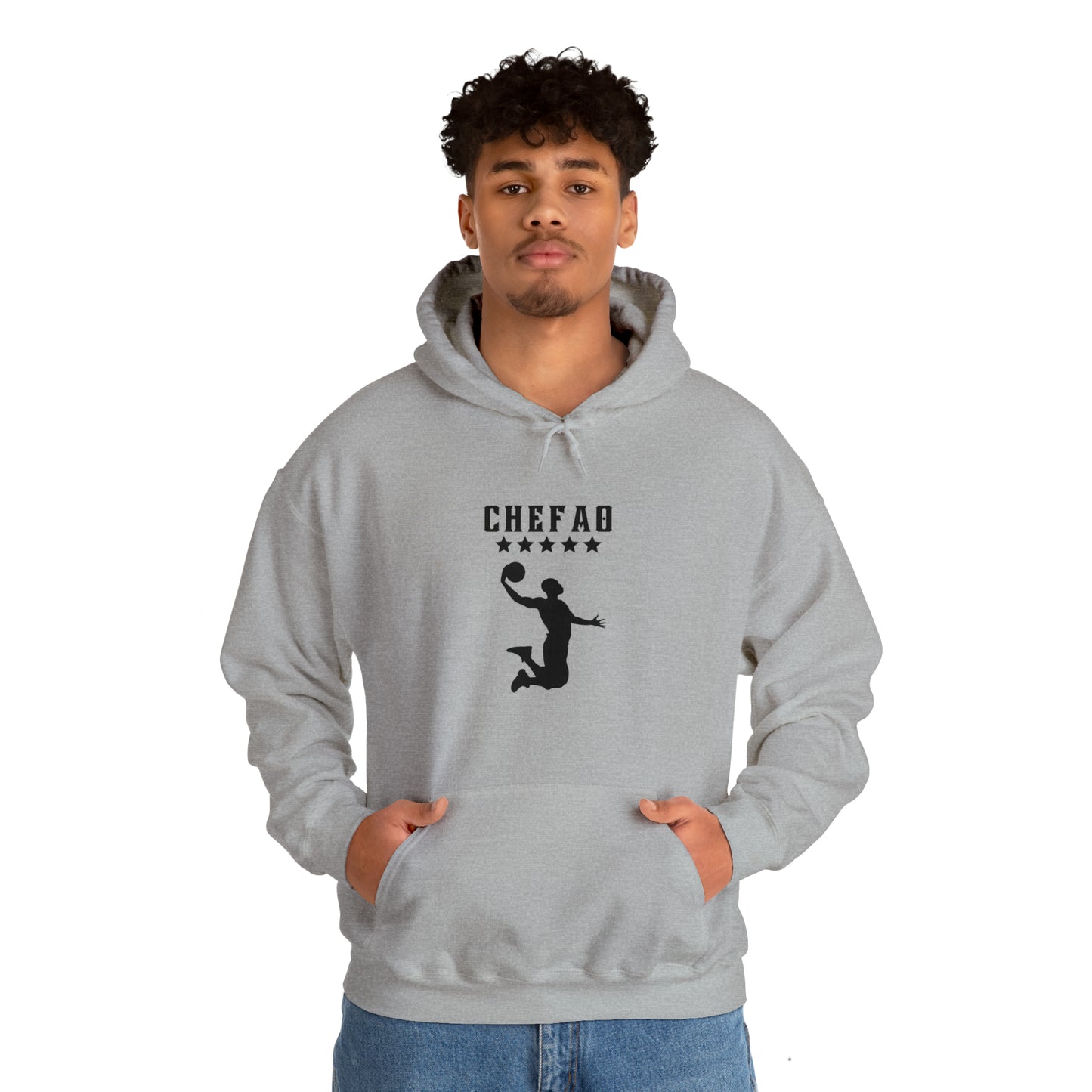 Chefao Basketball X, Unisex Heavy Blend Hooded Sweatshirt