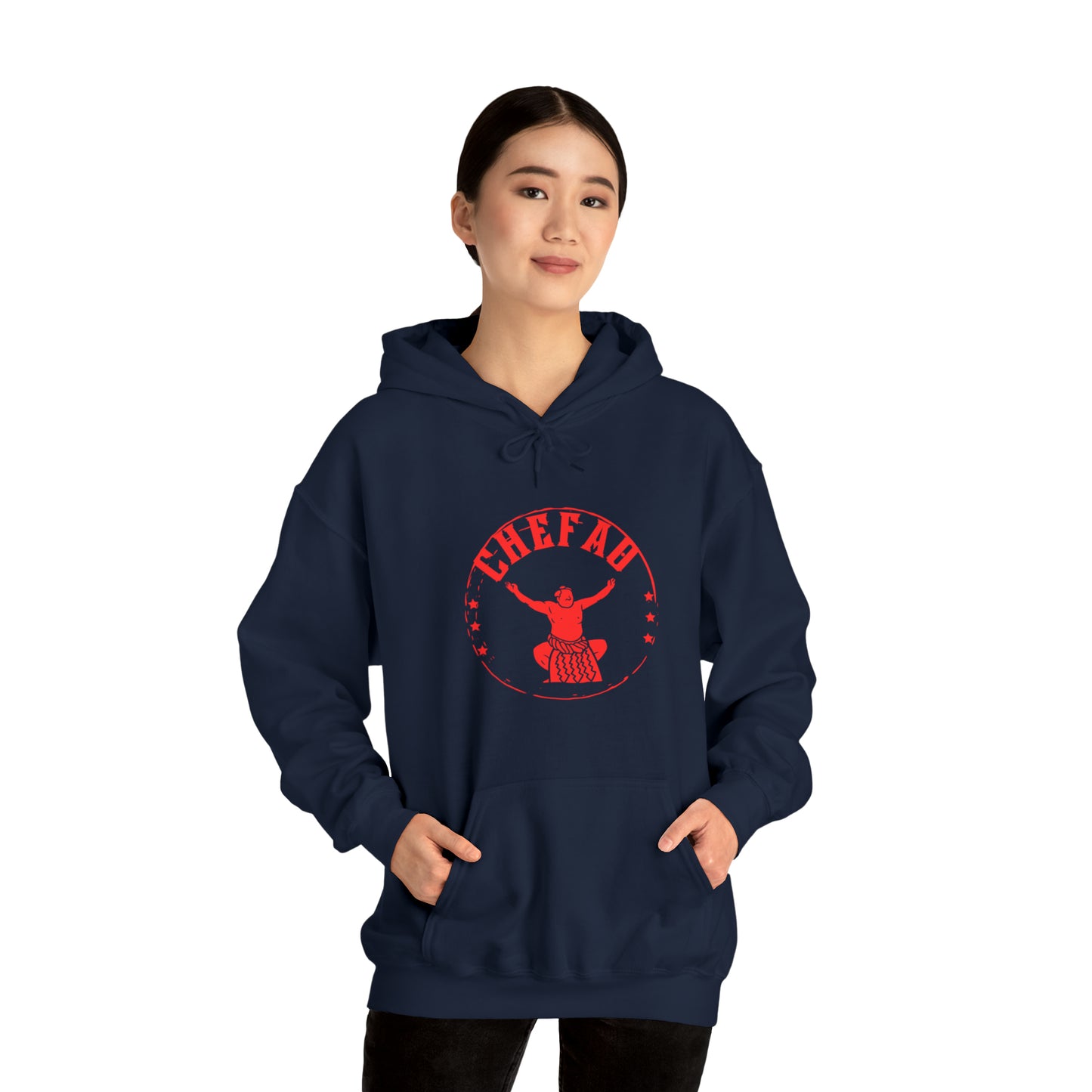 Chefao Sumo II, Unisex Heavy Blend Hooded Sweatshirt