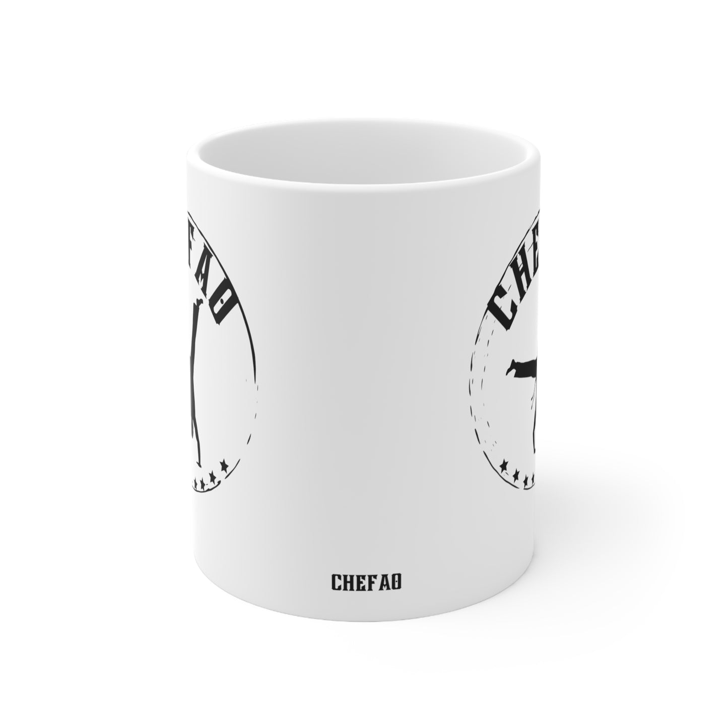 Chefao Capoeira I, White Coffee Mug, 11oz