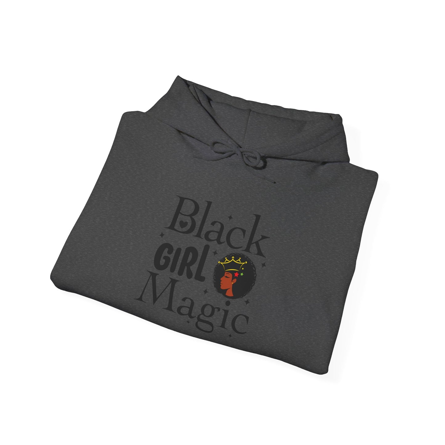 Chefao Black Girl Magic I , Unisex Heavy Blend™ Hooded Sweatshirt