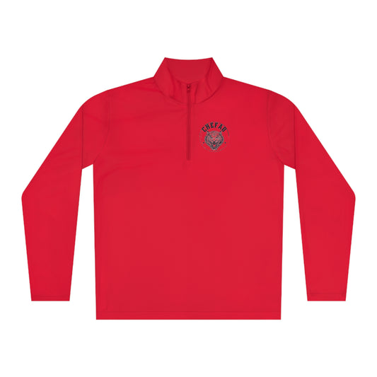 Chefao Tiger, Unisex Quarter-Zip Pullover