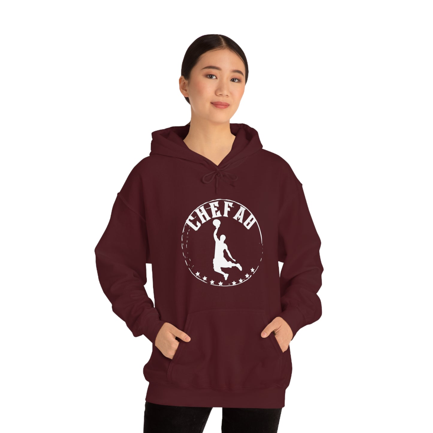 Chefao Basketball V Unisex Heavy Blend Hooded Sweatshirt