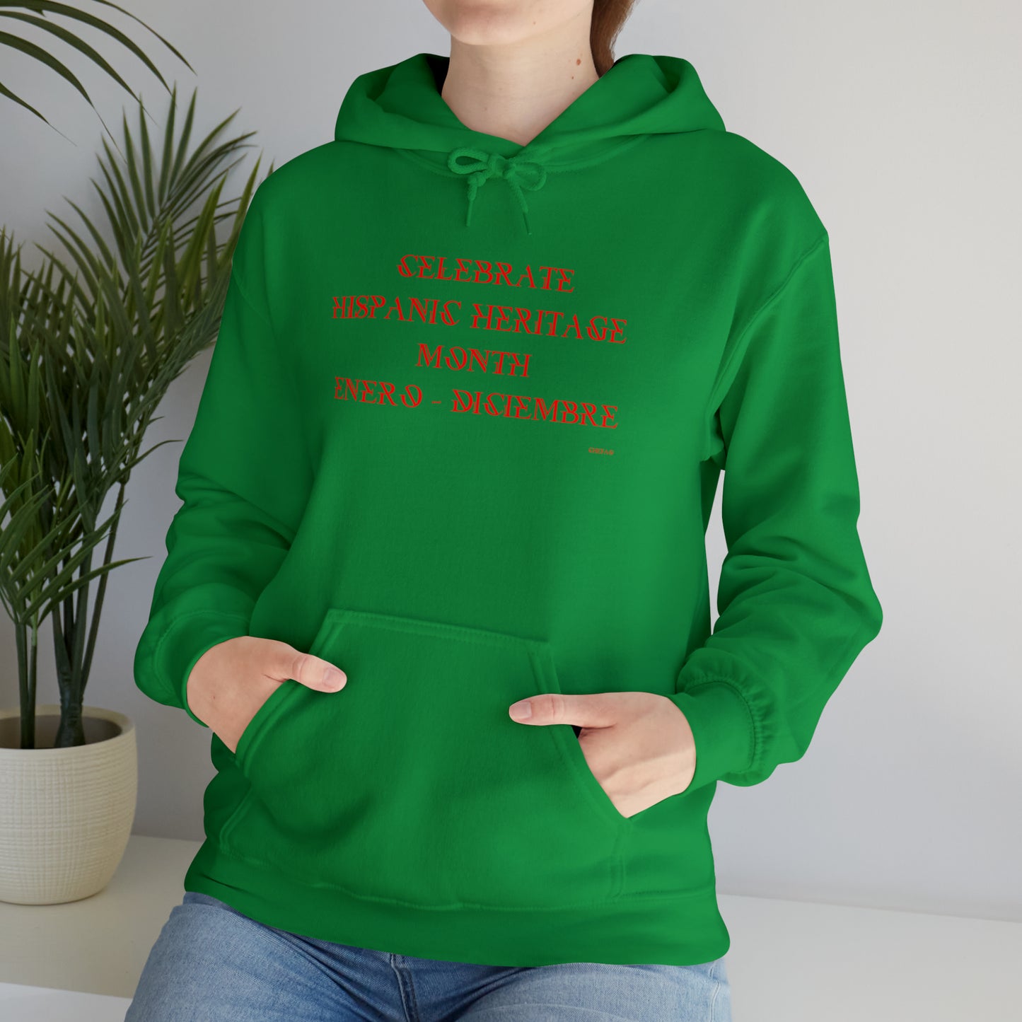 Celebrate Hispanic Heritage Month V, Unisex Heavy Blend Hooded Sweatshirt