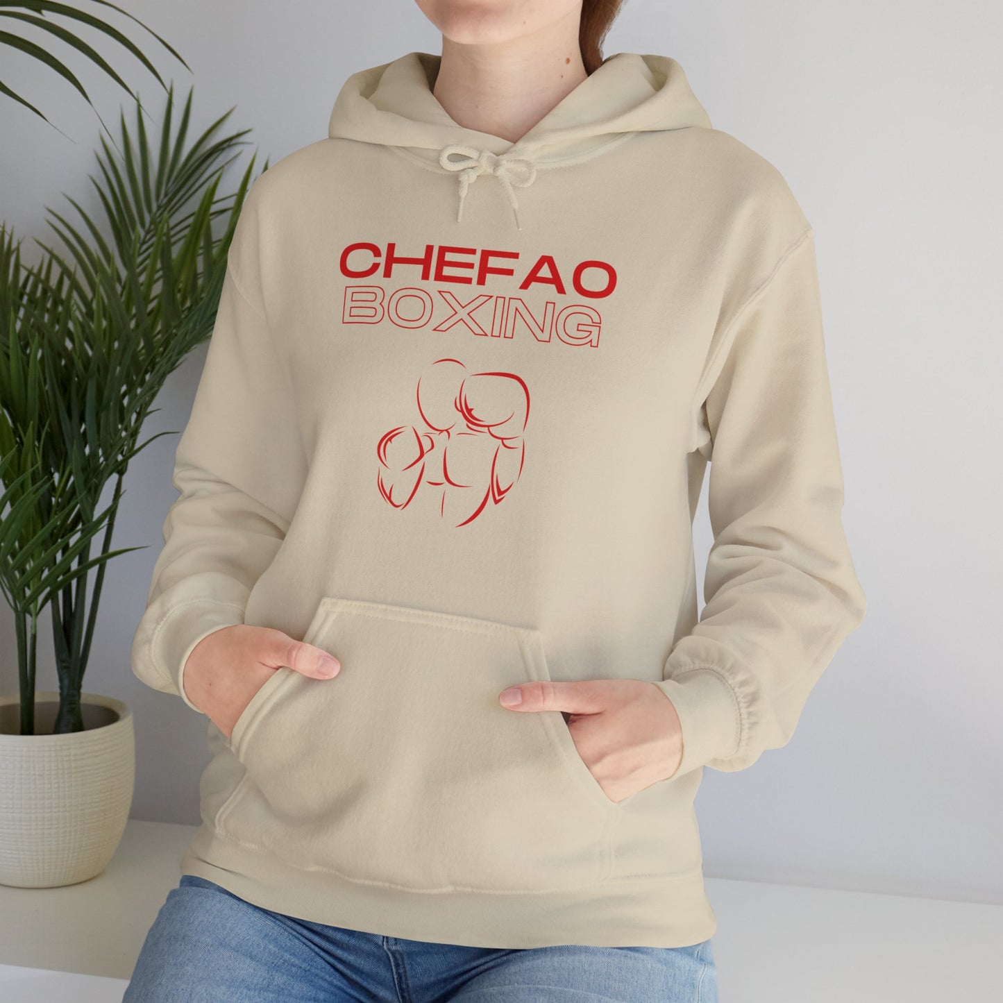 Chefao Boxing IV, Unisex Heavy Blend™ Hooded Sweatshirt