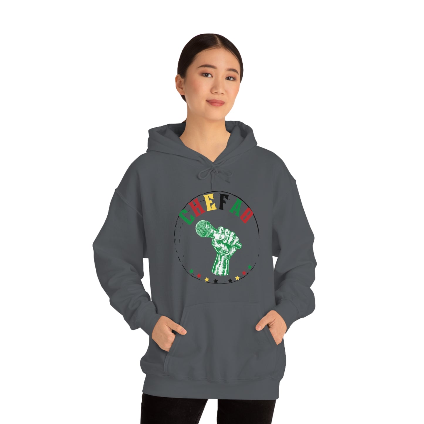 Chefao Voice II, Unisex Heavy Blend Hooded Sweatshirt