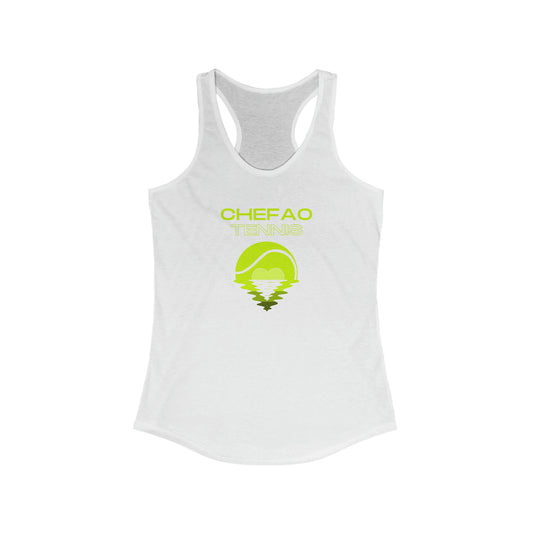 Chefao Tennis X, Women's Racerback Tank