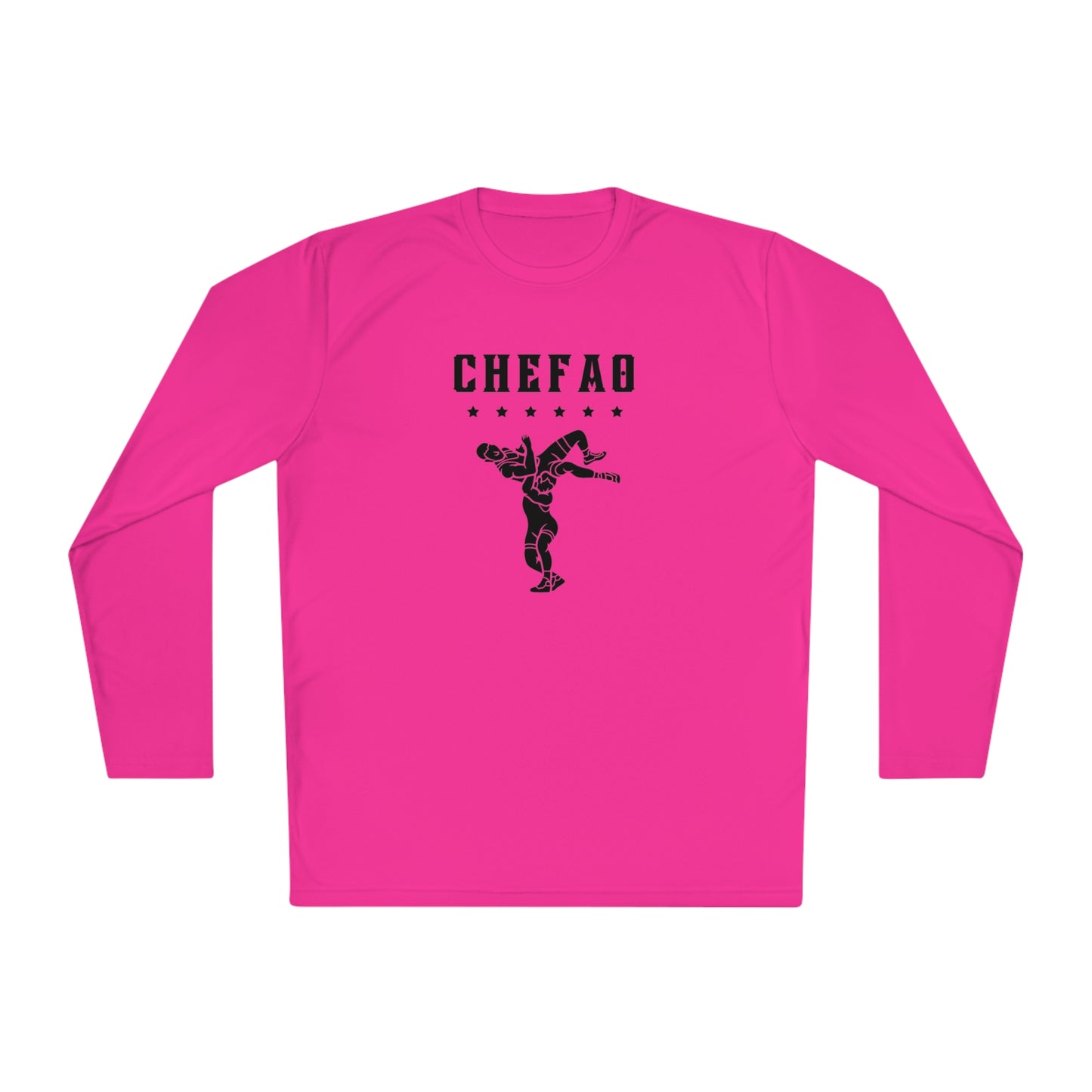 Chefao Wrestling The Nick Edition I, Unisex Lightweight Long Sleeve Tee