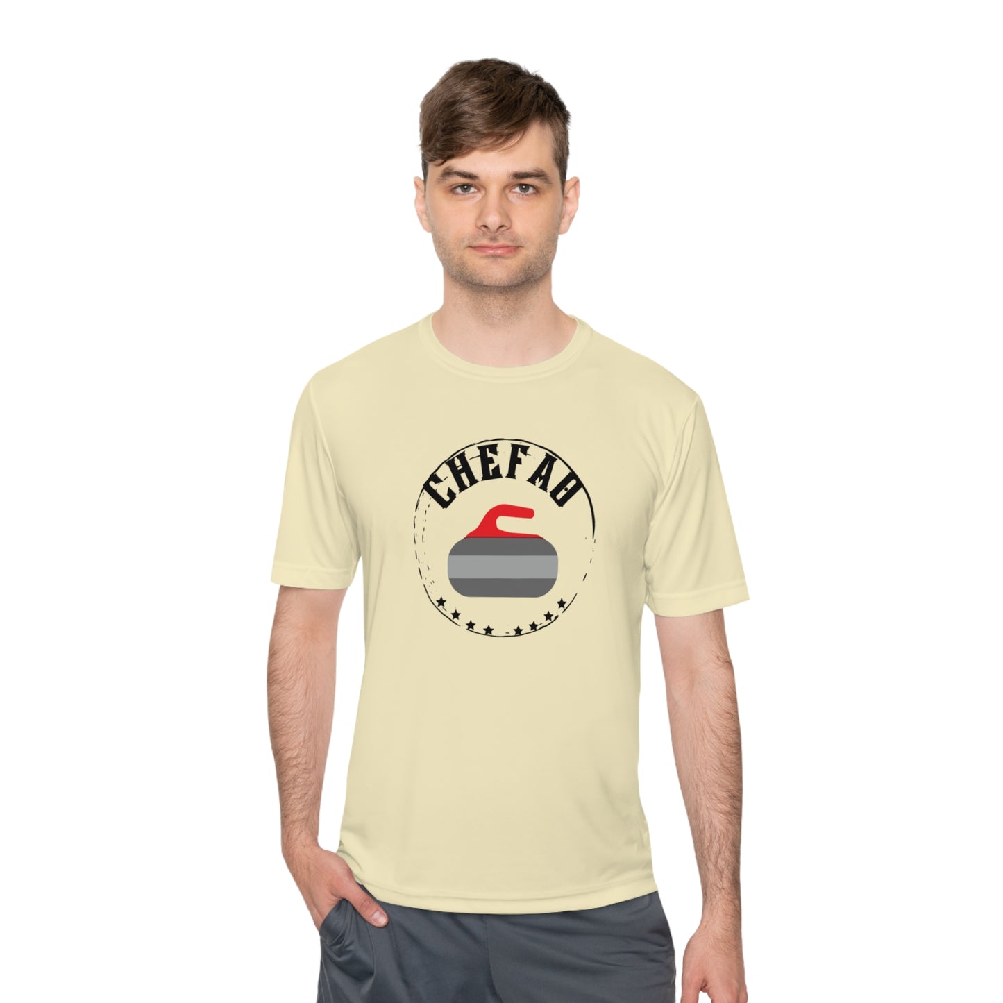 Chefao Curling I, Unisex Moisture Wicking Tee