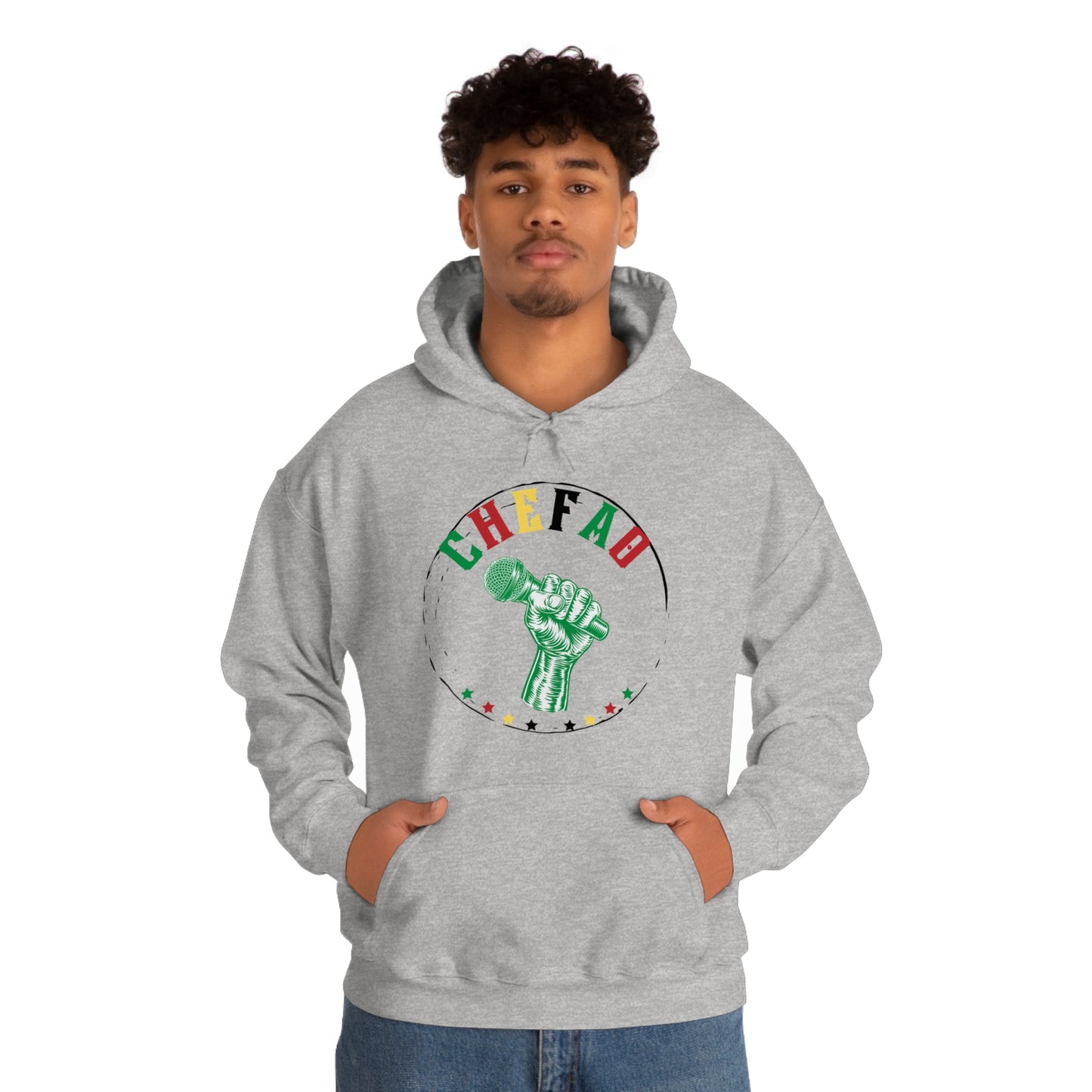 Chefao Voice II, Unisex Heavy Blend Hooded Sweatshirt