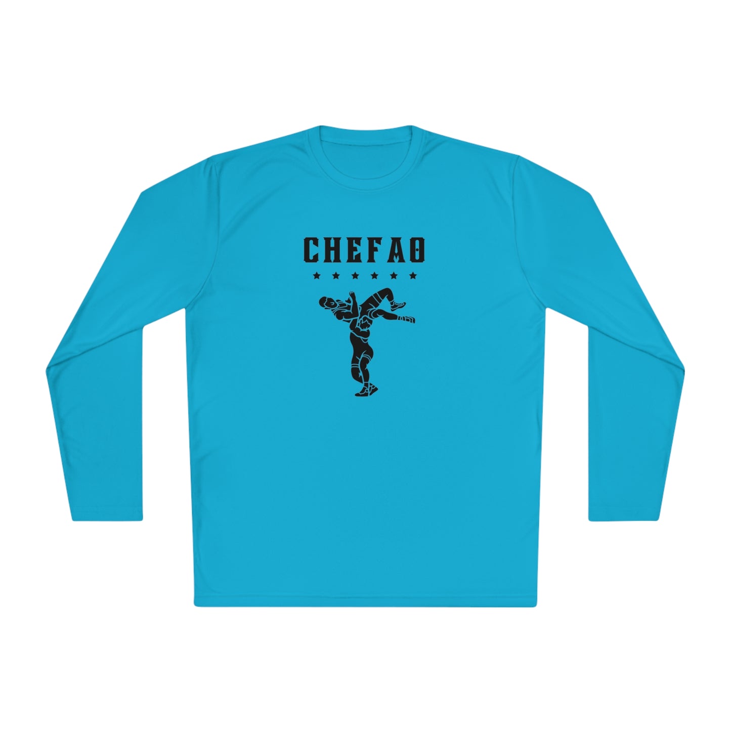 Chefao Wrestling The Nick Edition I, Unisex Lightweight Long Sleeve Tee